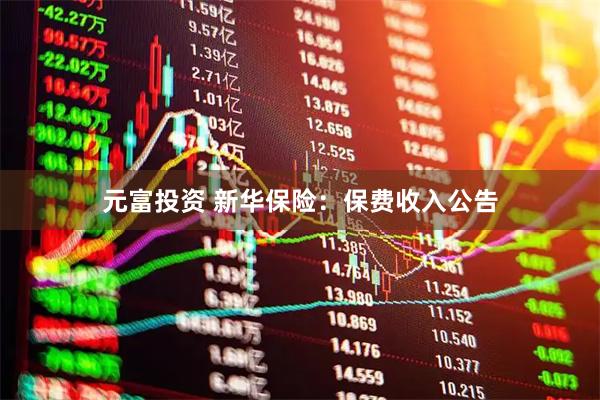 元富投资 新华保险：保费收入公告
