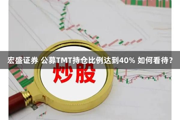 宏盛证券 公募TMT持仓比例达到40% 如何看待？